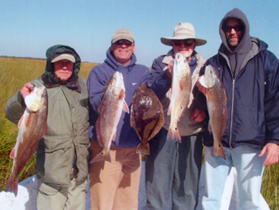 redfish & flounder