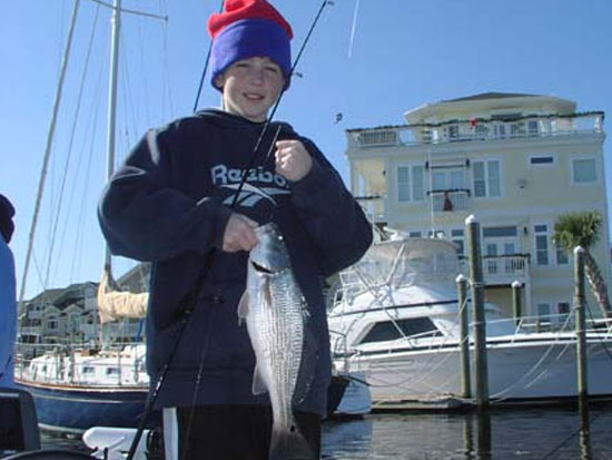 inshore fishing red drum